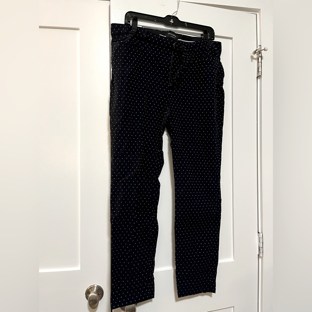 Banana Republic Sloan Stretch Pants in Navy